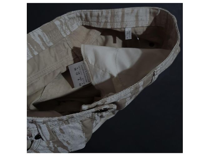 Pantalones Luisa Cerano de algodón Multicolor - vista 3