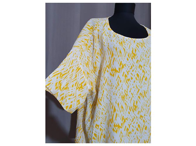 Envii Bluse Gelb Oversize Viskose - Ansicht 2