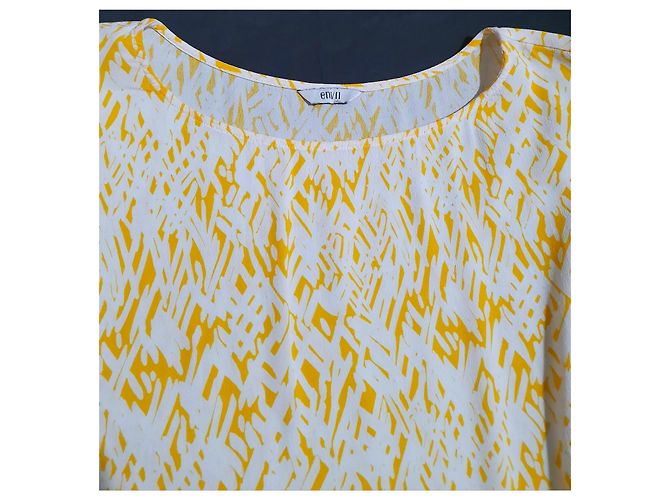 Envii Bluse Gelb Oversize Viskose - Ansicht 4