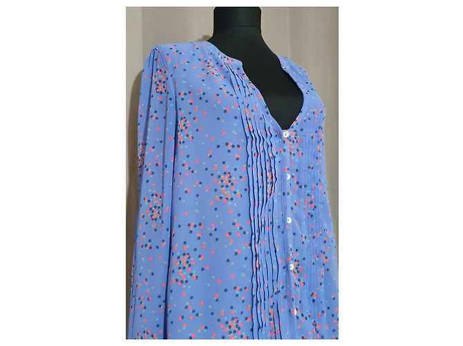 Karen B Y Simonsen Blusenhemd mit Tupfen Polyester Mehrfarben - Ansicht 2