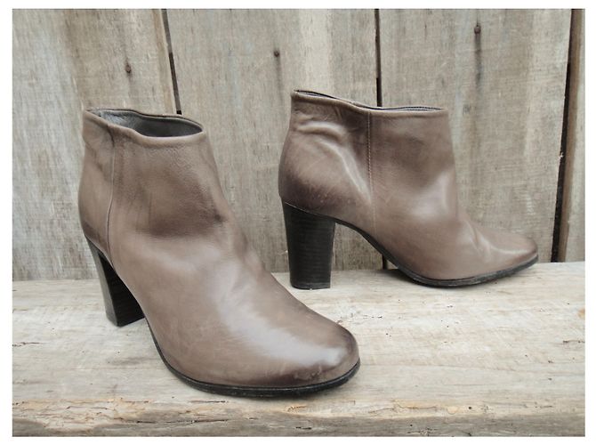 N.D.C. Made By Hand bottines NDC Made By Hand p 36 Gris - vue 3