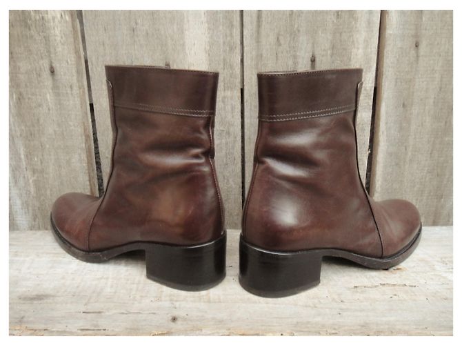 Botas Jil Sander p 36 Marrón oscuro - vista 5