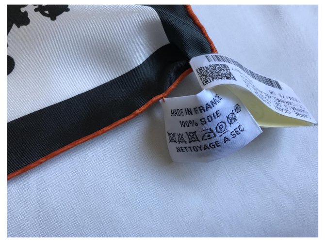 Hermès Harnais de Cour en Patch Schal 140 Mehrfarben - Ansicht 7