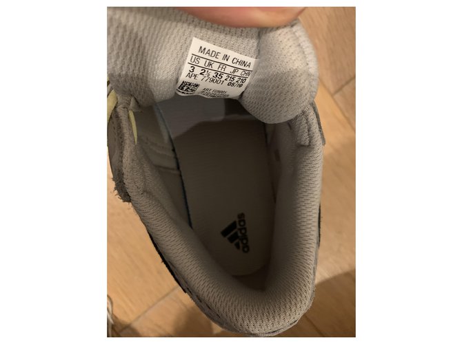 Adidas Yeezy boost wave runner 700 solid grey Noir Orange Gris Vert foncé - vue 4