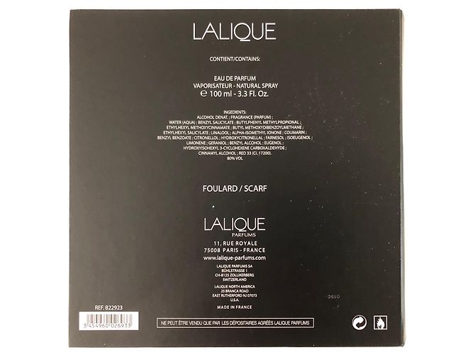 Set profumo e sciarpa LALIQUE - vista 5