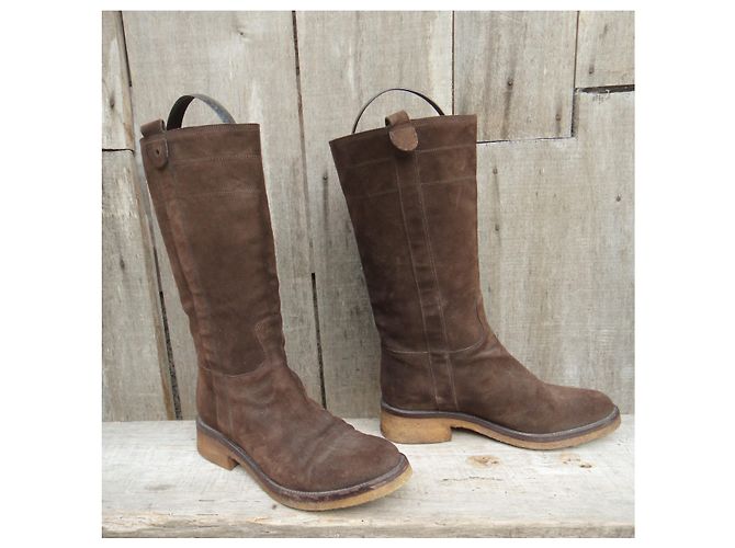 Botas Sartore Camargue marrón oscuro ante 37 - vista 3