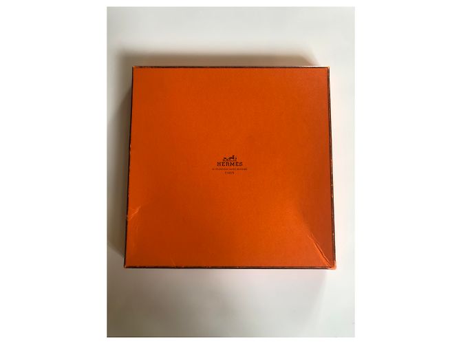 Hermès Bordeaux Portes Océane Aus weiß Dunkelbraun Marineblau - Ansicht 11