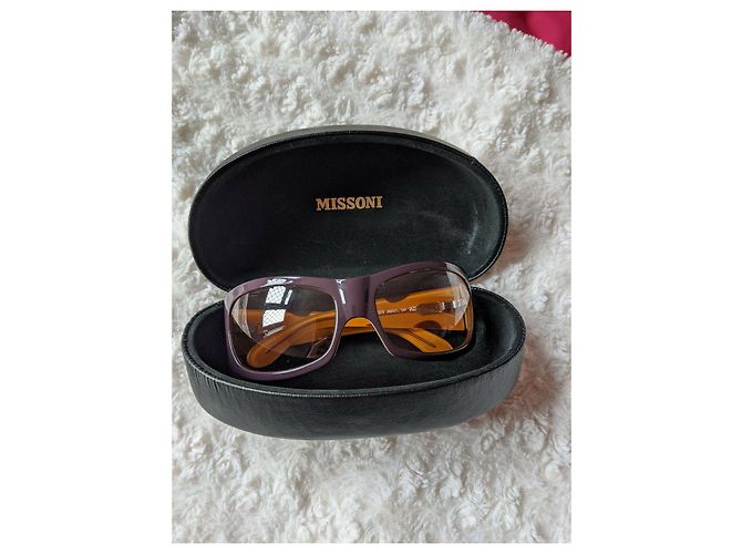 Gafas de sol Missoni con estuche Púrpura - vista 3