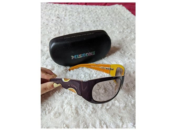 Gafas de sol Missoni con estuche Púrpura - vista 4