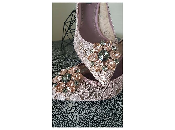 Dolce & Gabbana Bellucci Spitzenpumps - Ansicht 3