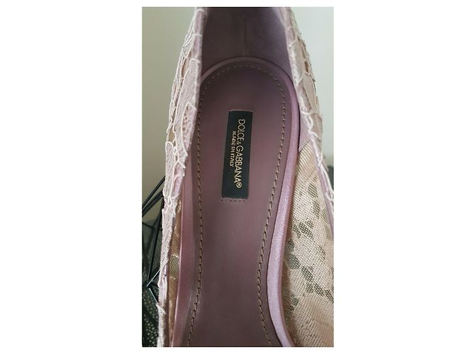 Dolce & Gabbana Bellucci Spitzenpumps - Ansicht 4