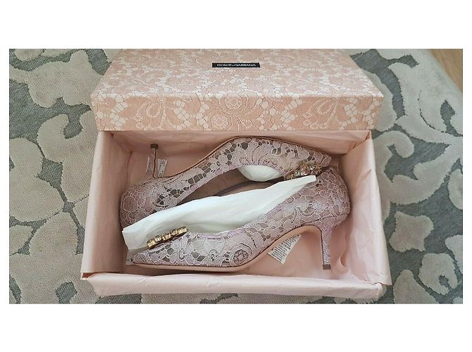 Dolce & Gabbana Bellucci Spitzenpumps - Ansicht 7