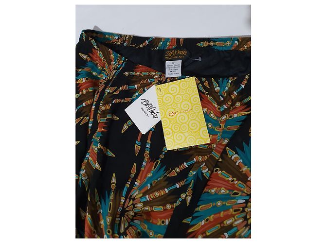 Bob Mackie Maxirock mehrfarbig Polyester XXL Mehrfarben - Ansicht 3
