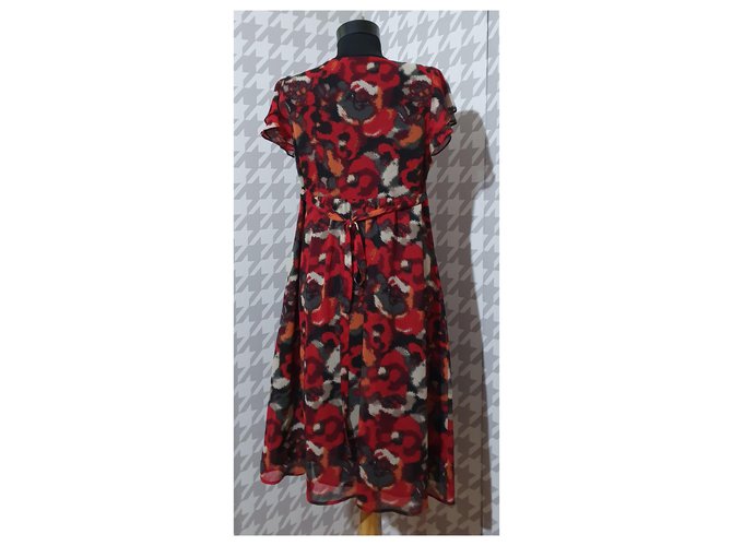 John Rocha Kleid Mehrfarbig Polyester Mehrfarben - Ansicht 3
