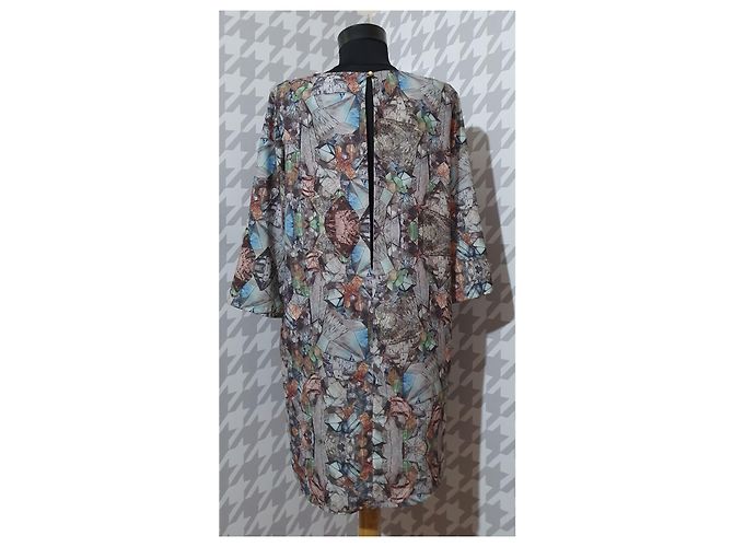 Mehrfarbiges Envii Kleid aus Polyester Mehrfarben - Ansicht 2