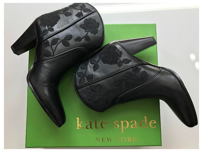 Kate Spade Botas de cuero occidentales - vista 13