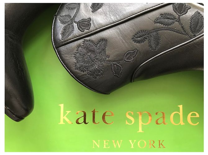 Kate Spade Botas de cuero occidentales - vista 14