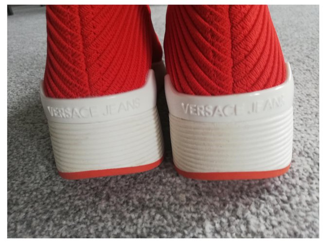 Versace Stiefeletten Orange - Ansicht 4