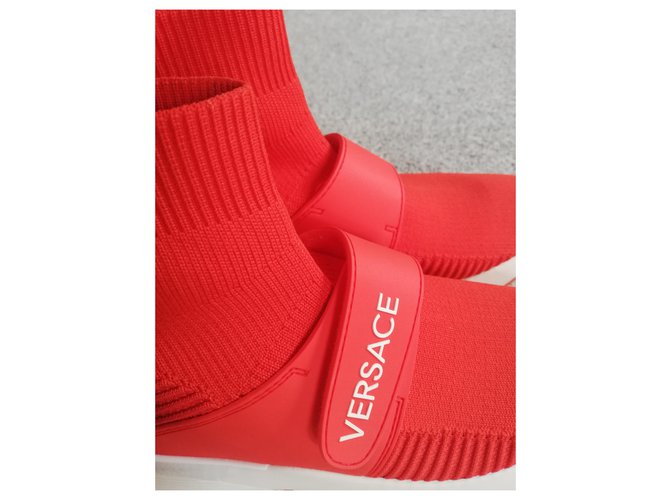 Versace Stiefeletten Orange - Ansicht 5