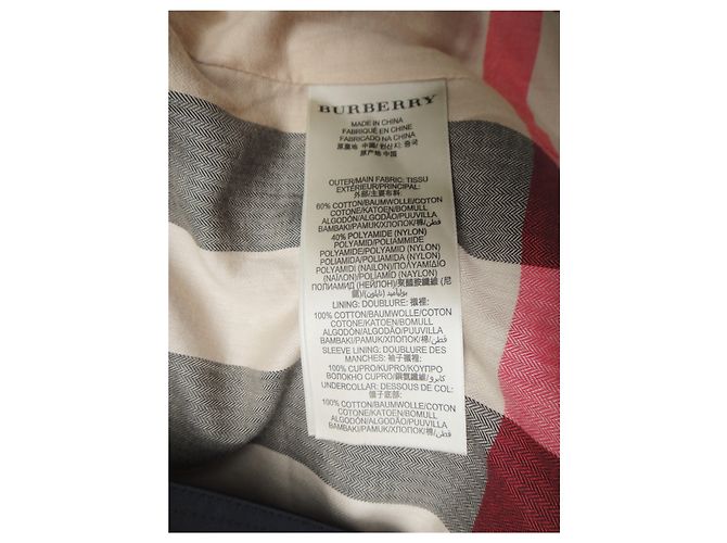 Gabardina Burberry Brit 36 - vista 3