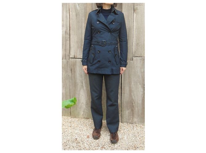 Gabardina Burberry Brit 36 - vista 9
