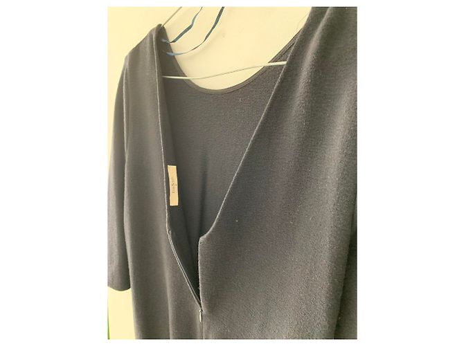 Abito corto con balze Ba&Sh blu navy - vista 3