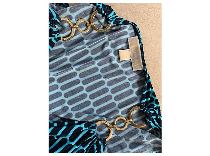 Michael Kors Oberteil Blau aus Polyester Größe S - Ansicht 6