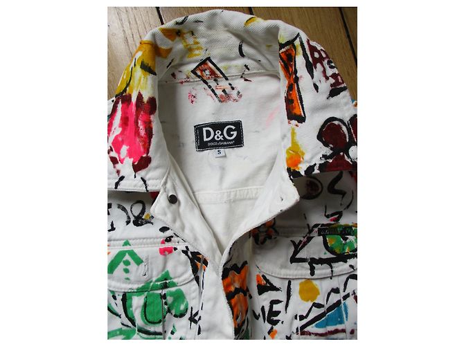 Dolce & Gabbana Arty Top / Jacke, Größe S. Mehrfarben - Ansicht 2