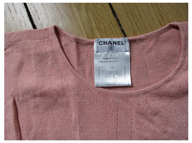 Chanel Lenceria superior, taille 38. Rosa - vista 3