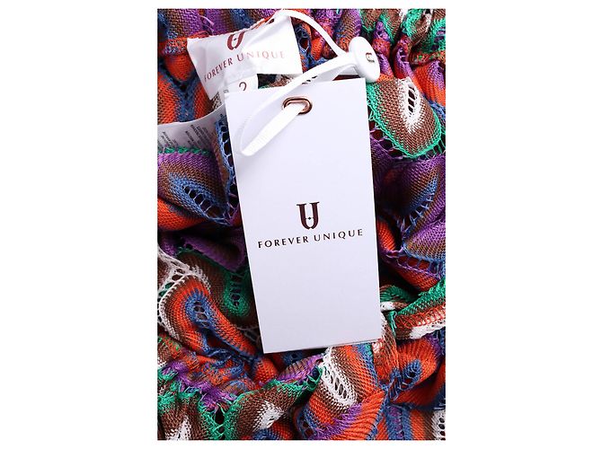 Autre Marque Forever Unique Kleid Bunt Polyester Größe S Mehrfarben - Ansicht 3