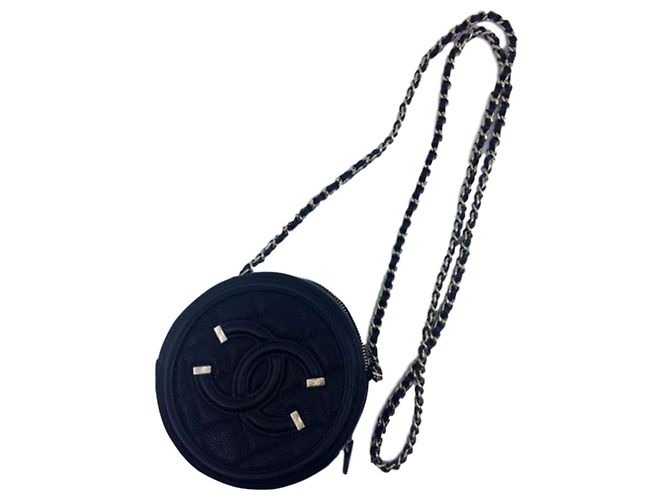 Pochette con catena Chanel Nero - vista 14