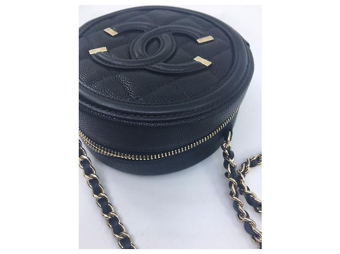 Pochette con catena Chanel Nero - vista 7