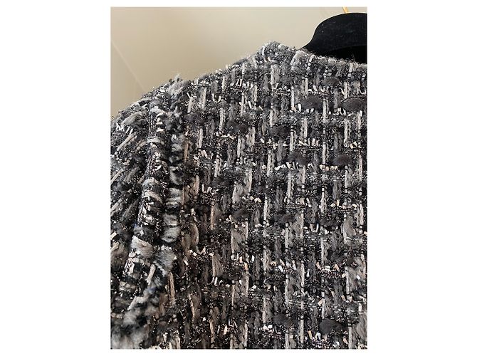 Iro Tweed Jacke Grau - Ansicht 7