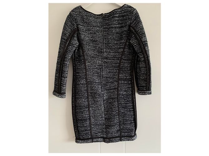 Vestido Gulia American Retro Negro Algodón - vista 7