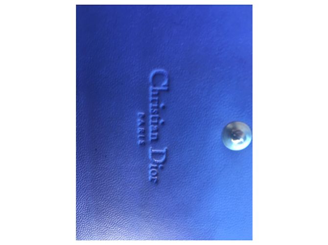 Christian Dior Pochette portafoglio Lady Dior in pelle cannage lilla Porpora - vista 7