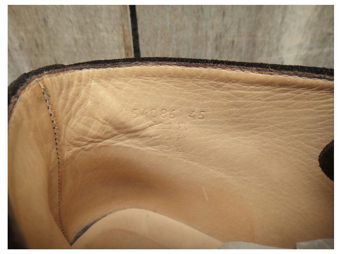 Apc Lederstiefel dunkelbraun Größe 45 - Ansicht 3