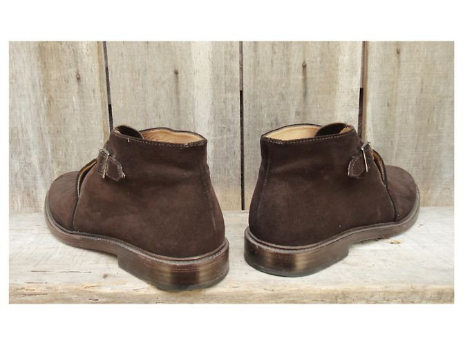 Apc Lederstiefel dunkelbraun Größe 45 - Ansicht 5
