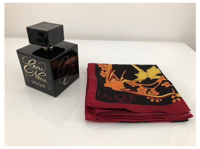 Set profumo e sciarpa LALIQUE "Black Ink" - vista 3