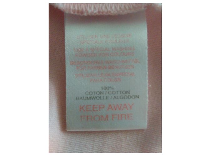 Baby Dior TOP DIOR CRISTIANO en Algodón Rosa - vista 5
