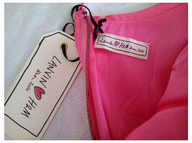 Lanvin For H&M LANVIN per ABITO IN SETA H&M Fuschia - vista 4