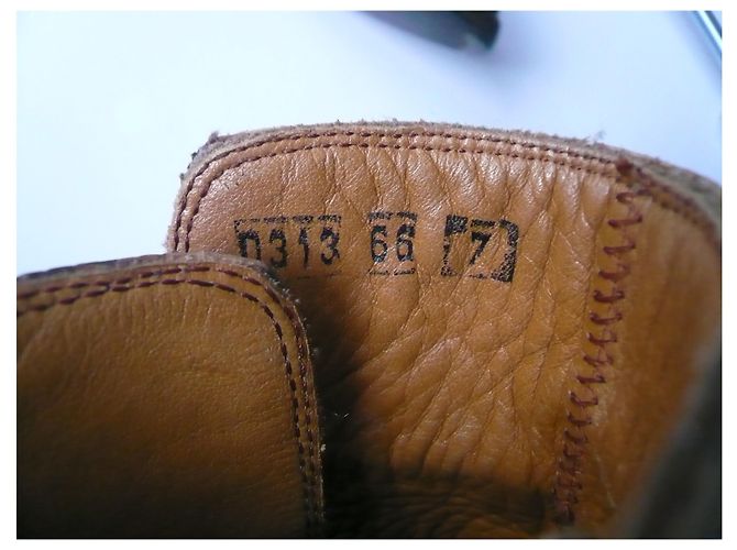 Vintage SANTIAGS COURTES LEZARD MARRONS Braun - Ansicht 9