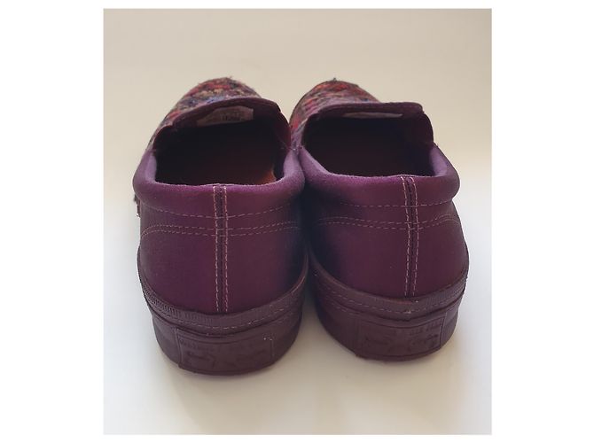 Sneakers Missoni x Converse Multicolore in Tela - vista 3