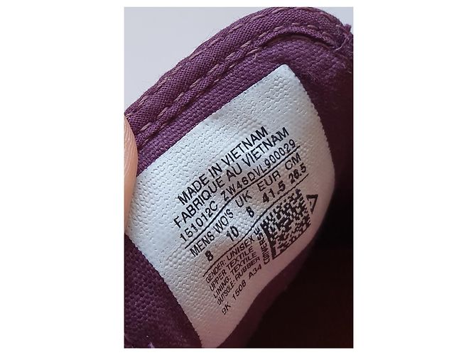 Sneakers Missoni x Converse Multicolore in Tela - vista 5