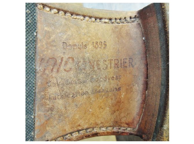 Joseph Fenestrier richelieu vintage Unic-Fenestrier p 43,5 Marrone - vista 8