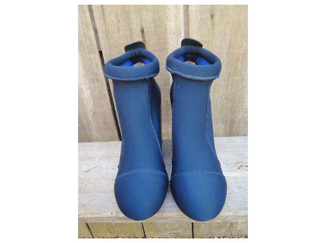 Botines Chloé de neopreno p 39 Azul - vista 5
