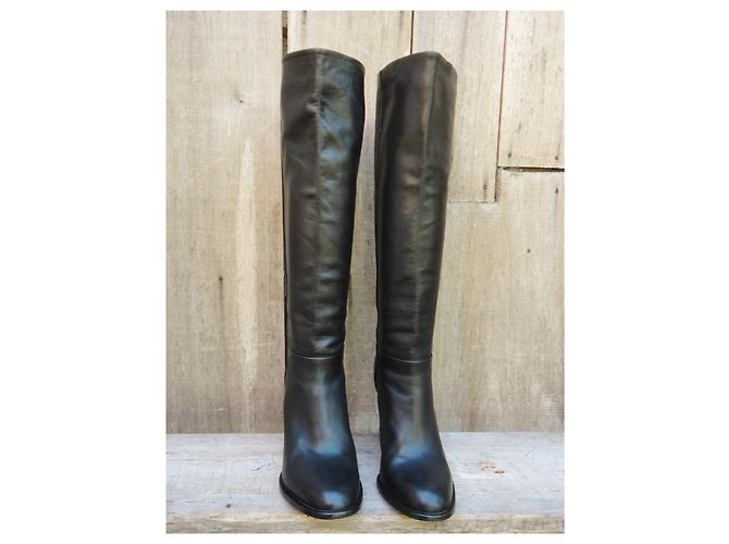 Botas Véronique Branquinho p 36,5 Negro - vista 4