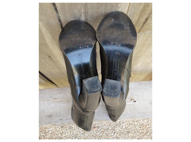 Botas Véronique Branquinho p 36,5 Negro - vista 7