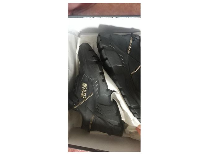 Autre Marque Versace Jeans Couture Chunky Sole Sneaker Schwarz - Ansicht 2