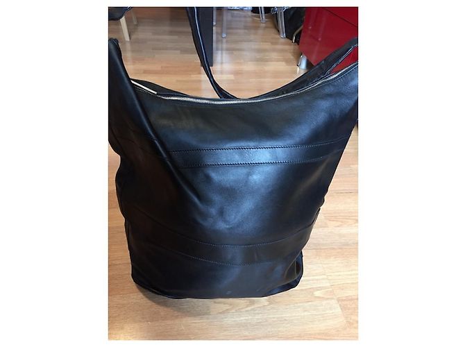 Borsa da viaggio Gucci CALIFORNI in pelle nera con certificato Nero - vista 6