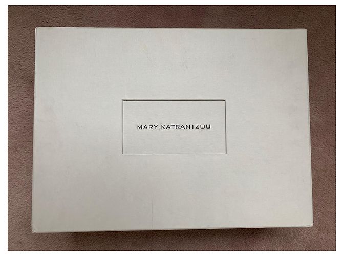 Collana bavoir Mary Katrantzou in velluto multicolore - vista 6